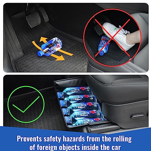 Tesla Model Y Under Seat Storage Box Organizer TPE Hidden Tray Model Y Interior Accessories Accessories - View #5