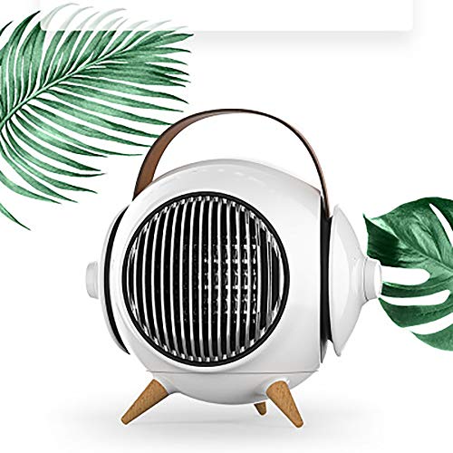 Heizlüfter Keramik,1200W Elektroheizung Heizung Energiesparend Heizstrahler Heizkörper Klein mit Oszillation Überhitzungschutz 3 Modi