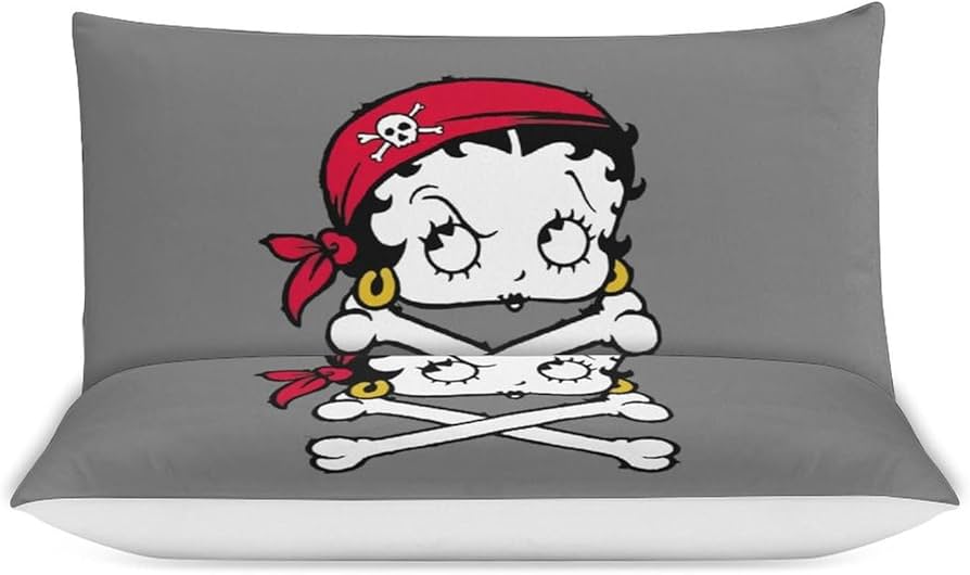 Amazon｜ベティちゃん ベティブープ 布団カバー 3点セット シングル