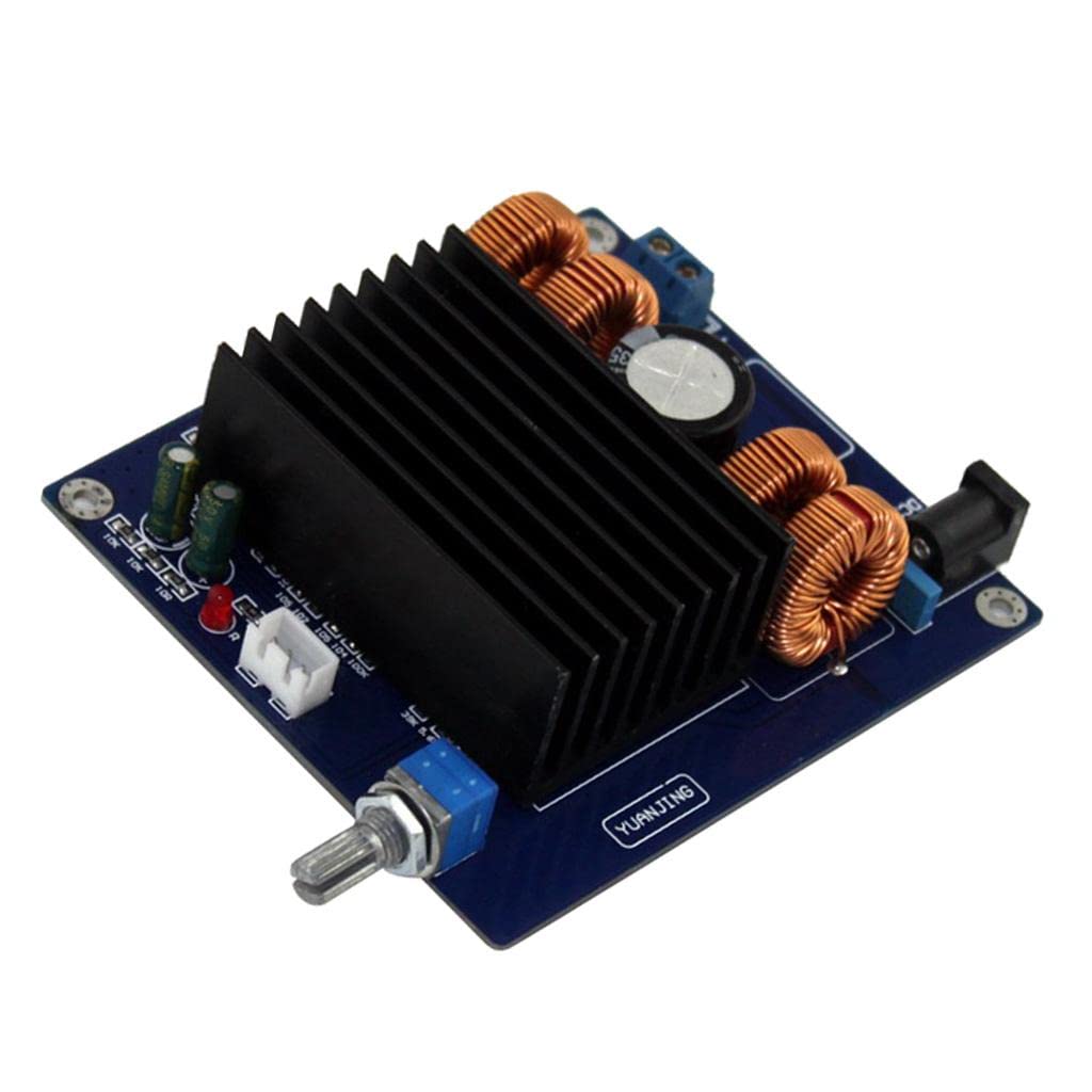 Club Bollywood®Subwoofer Amplifier Board, 150W*1 Channel Stereo Audio Amplifier Module for Speakers, DC 18V-32V High Power DIY HiFi Digital Amp Cl D-image-39