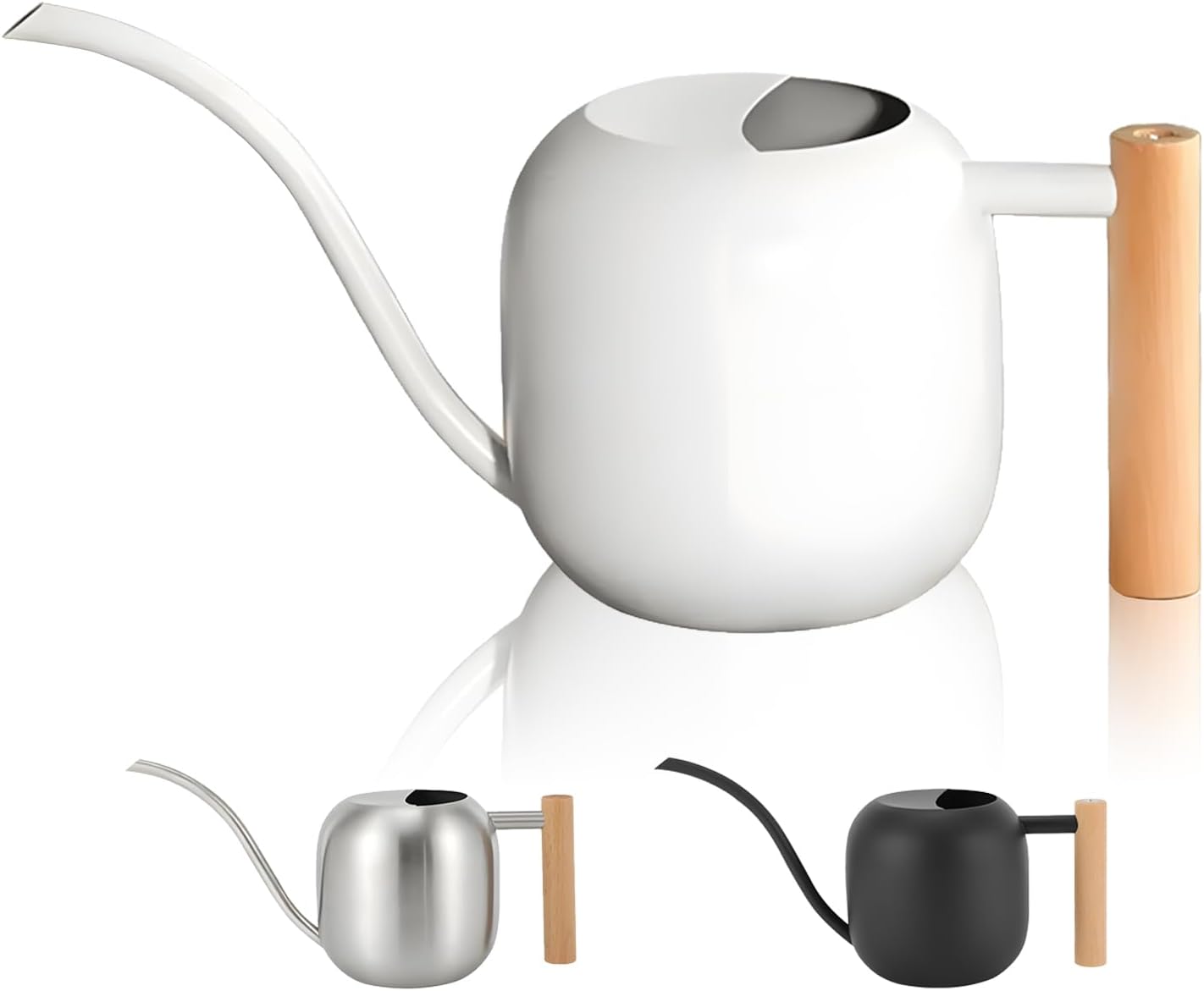 Small Watering Can Indoor Plants, 40oz/1.2L Garden Watering Can, House Plant Watering Can Cute Watering Pot with Long Spout for Indoor House Plants Bonsai Outdoor Garden Flower Decorative