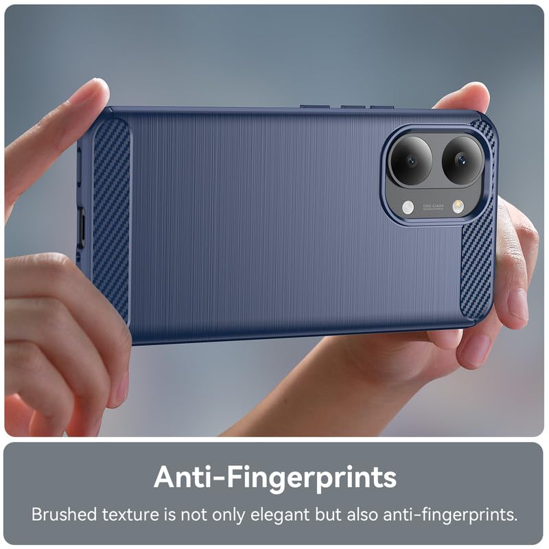Image of Basic Case for Poco X8 Pro Max 5G (Carbon Fibre Blue)