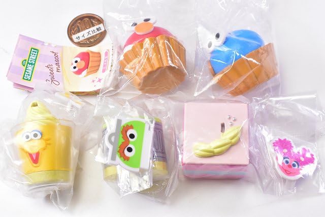 Amazon.co.jp: セサミストリート スイーツマスコット [全5種セット