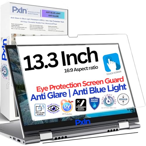 Image of PxIn 13.3 Inch (16:9) Touch | Anti Glare | Anti Bluelight Screen Guard