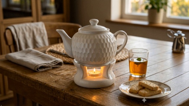 KADAX Glazen kan 1,7 l, koffiepot van hittebestendig glas voor thee