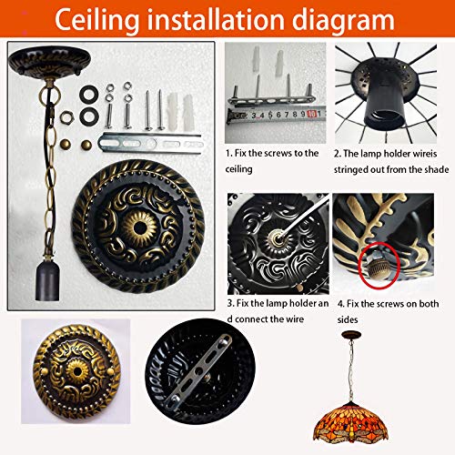 Lampadari a Forma di Libellula, Lampada a