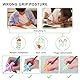 MEXRUMI 5 Stück Bleistiftgriffe Bleistiftgriffe Für Kinder Handschrift Handschriftgriff Schreiben Haltungskorrektur Werkzeug Für Bleistifte Für Kleinkinder Vorschulkinder Kinder (5 Farben)