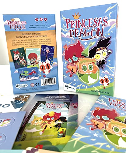 Atomo Games Dragon Princesses, Blue, Mediano - Image 4