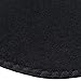 Happystep Cotton Terry Cloth Insoles, Barefoot Shoe Inserts, Sweat Absorption, Odor Control, Moisture-Wicking, Washable and Reusable, Zero Drop Shoe Insoles, 2 Pairs of Black (Women Size 8)