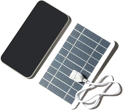 Miniatura 6 de Teléfono al aire libre Energía de la batería 2W Panel solar flexible con puerto USB Camping batería de carga para teléfono móvil