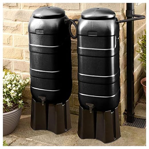 Double Mini Rainsaver 100L Black Kit