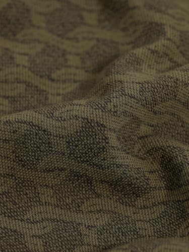 Image of CROCODILE Men's All Over Print Cotton Casual Wear T-Shirt | Collar | Half Sleeve | Comfort Fit | Pull On | Regular