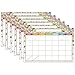 ASHLEY PRODUCTIONS Smart Poly Chart, DonutFetti Calendar, 13" x 19", Pack of 6