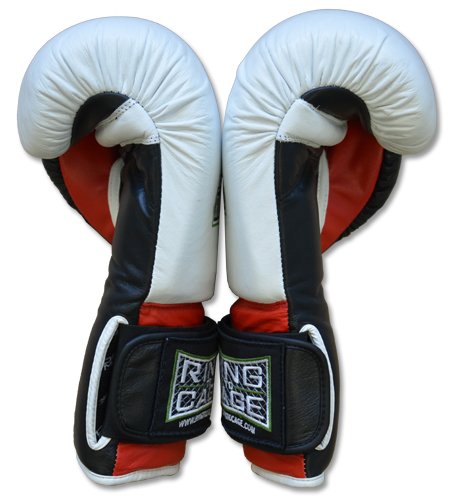Deluxe MiM-Foam Sparring Boxing Gloves - Safety Strap Boxing Training Gloves, for Boxing, MMA, Muay Thai, Kickboxing (16oz)
