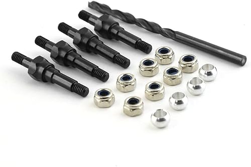 Miniatura 4 de Acero ARA330703 Separador de choque para Arrma 1/7 Felony 6s Blx Choques Standoff 1/7 Fireteam Infracción 6s Mojave 6s blx 1/8 Typhon 6s