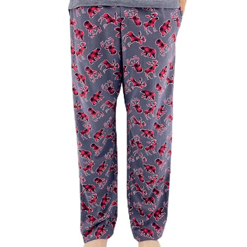 ROCK ATOLL Men's Colorful Patterned Soft Jersey Knit Pajama Lounge Pant Bottoms