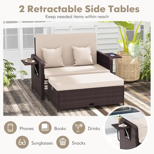 Luxury Outdoor Daybed with Canopy