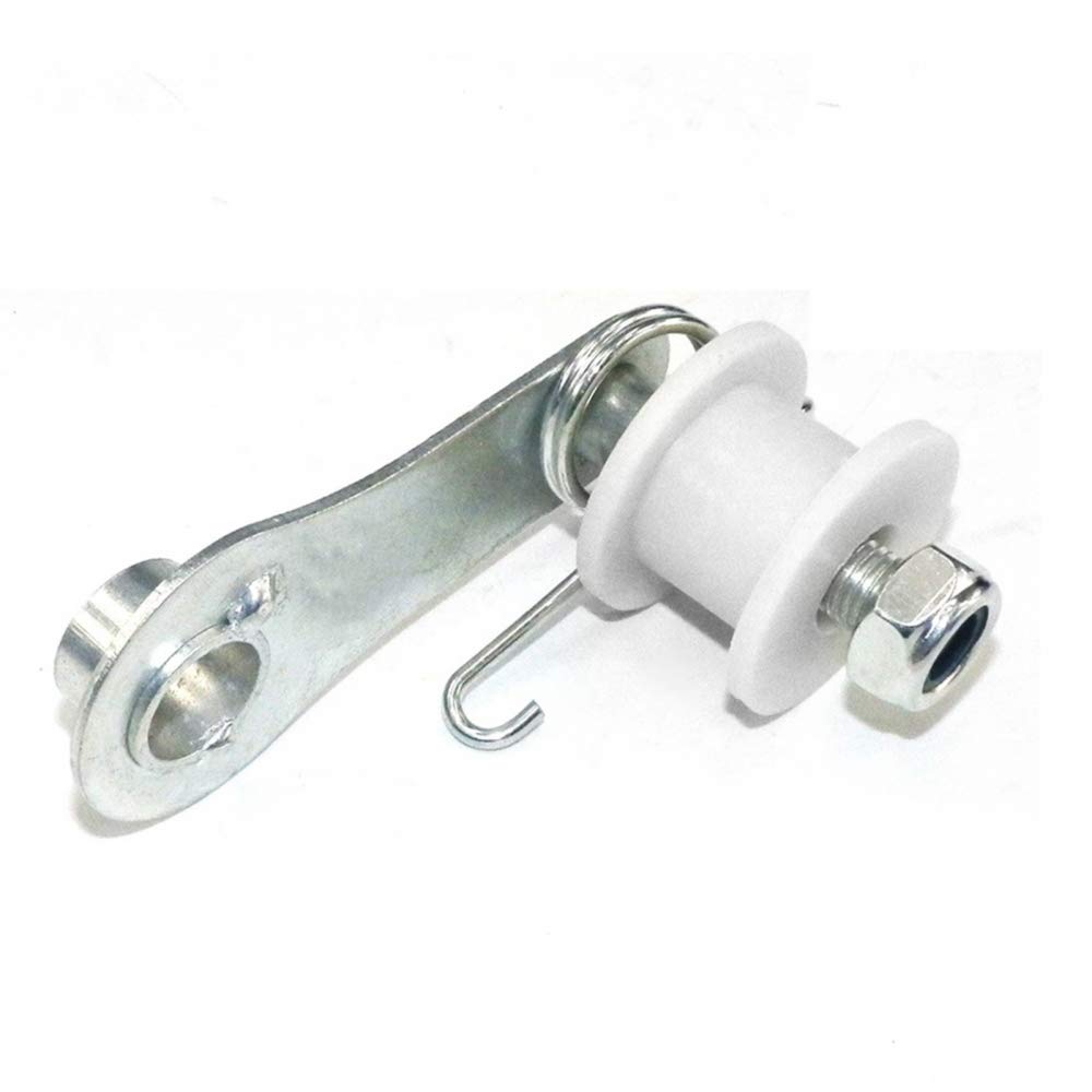Maluokasa Chain Pulley Tensioner Stainless Steel Guide Wheel Heavy Duty for 50/125/140cc Quad Dirt Bike ATV