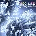 ZOIC 500 LED Christmas Wedding Party Fairy String Light Lamp 100 Meters (328 feet) 8 Modes 29V Memory Function White