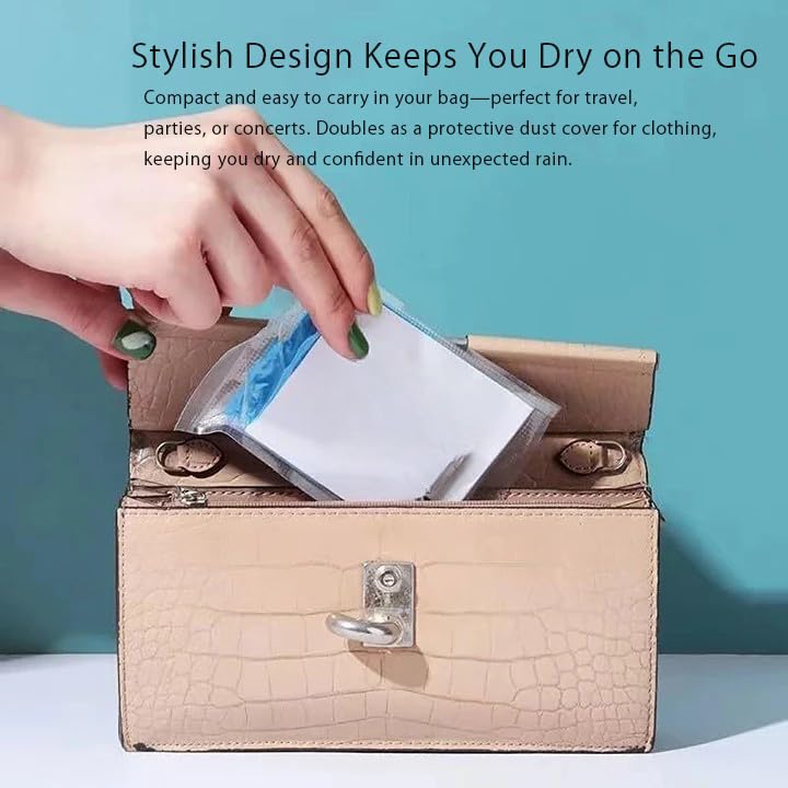 Narwhalss 10-Pack Disposable Rain Ponchos (Mixed-color, semi-transparent),0.04mm waterproof PE, card-size packs with hood & elastic cuffs. Reusable. Great for concerts, hiking, travel, emergencies.3