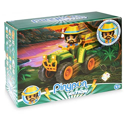 Pinypon Action - Wild Coche Quad, para niños y niñas a Partir de 4 años, Famosa (700016302)