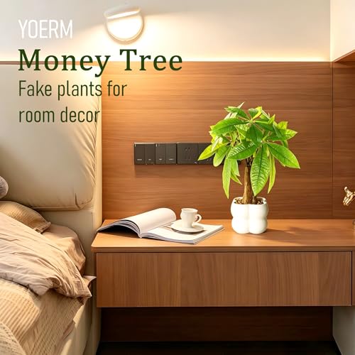 Fausse plante pot 40 cm solution déco durable pour bureau et chambre rustique - 8