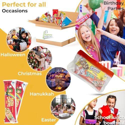 Variety Sampler Shop Cereal Bars Variety Pack Breakfast Food Snack Box 30 Individually Wrapped Granola Bars Lucky Charms thumb #2
