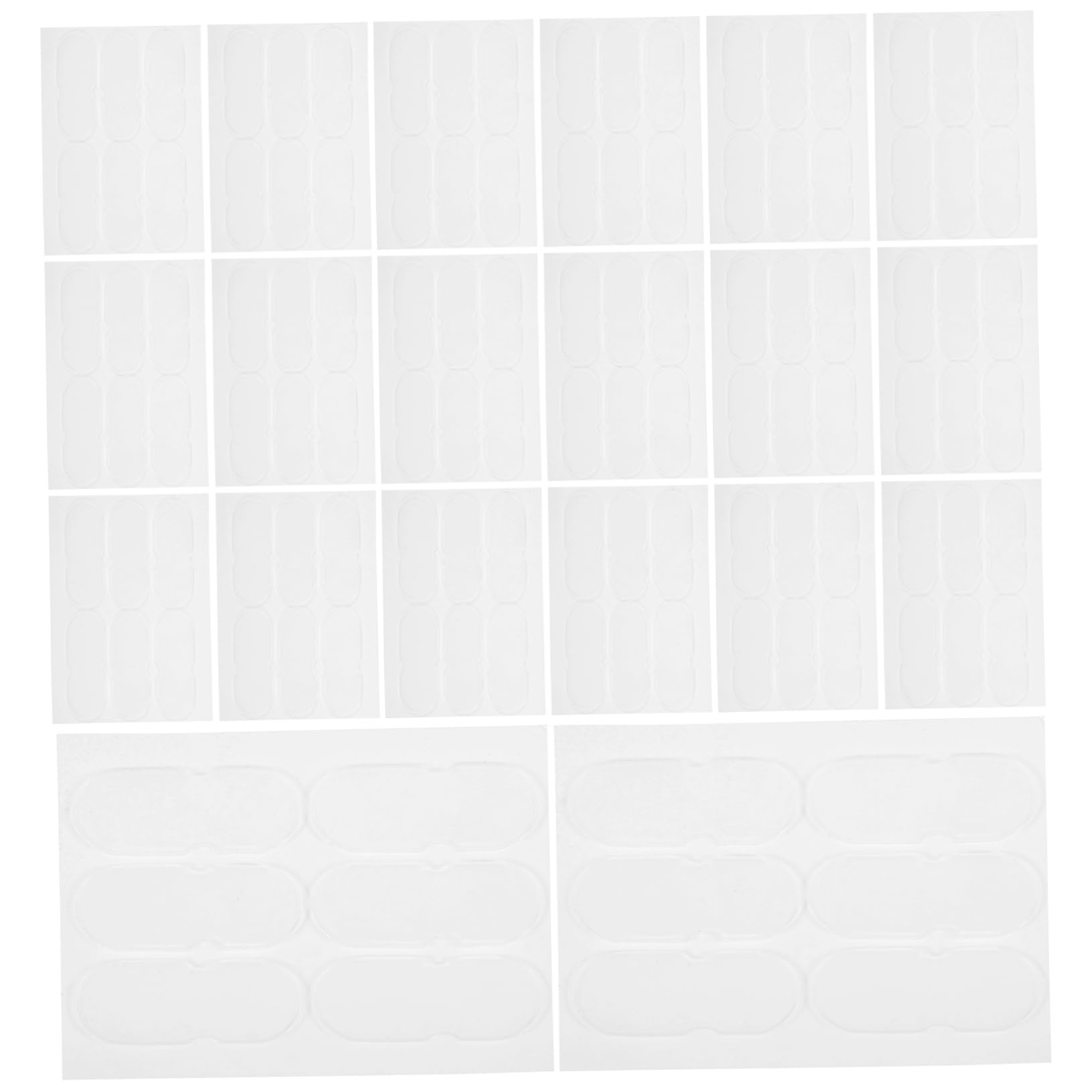 Outanaya 2sets Correct Prominent Ear Small Support Patches Cosmetics Sticker 60pcs*2