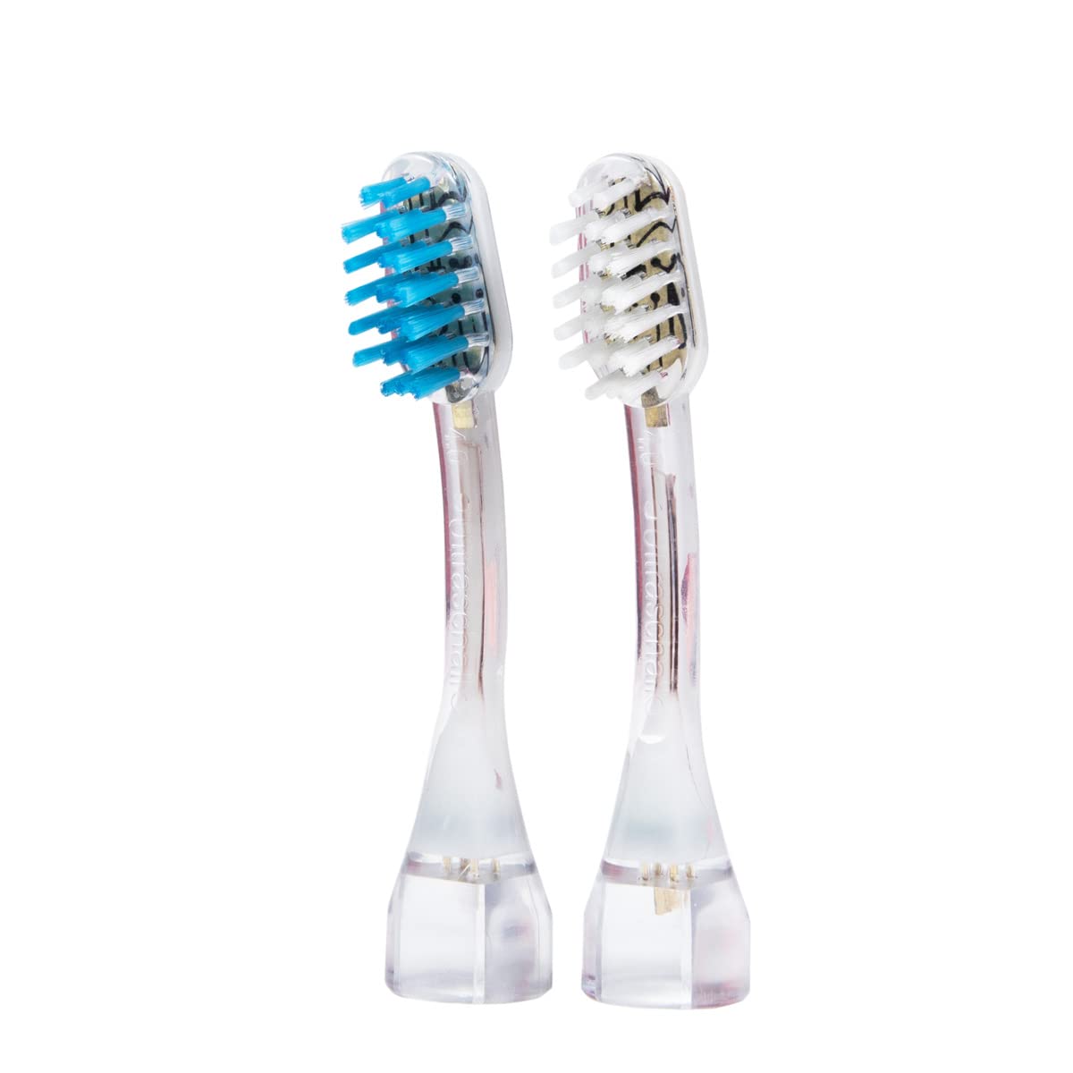 Emmi-dent Platinum 4-Pin Braces Bristle-Head Attachments - Electric Toothbrush Replacement Heads. Cleans with Ultrasound Waves. (Braces 2 Pack)
