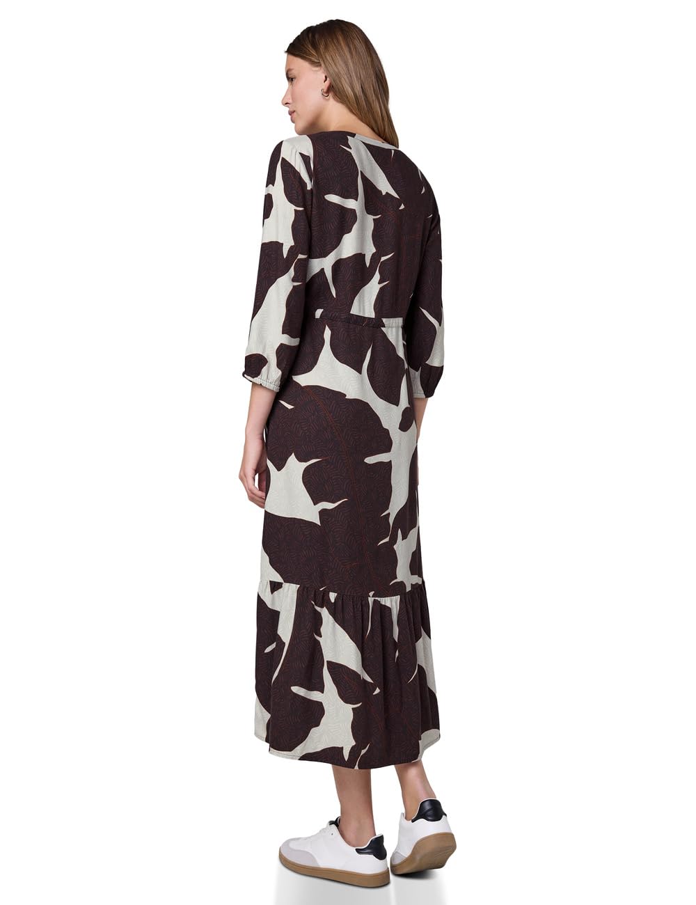 Street One Studio Damen Gemustertes Maxi-Kleid