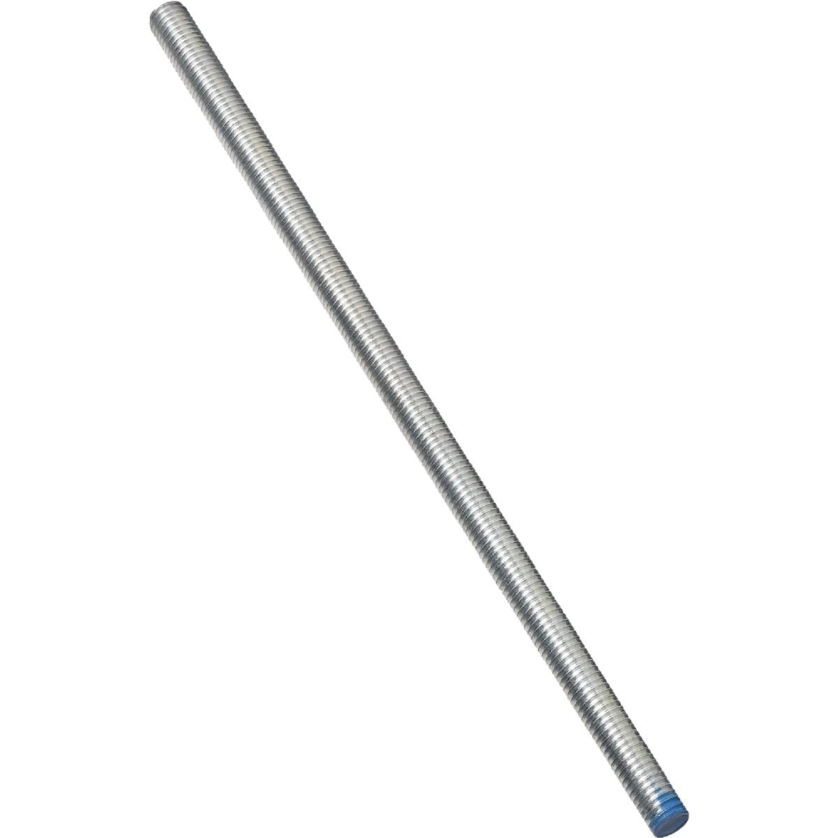 GRAINGER APPROVED Threaded Rod, M10-1.5x1m, Right Hand, Low Carbon Steel, Plain Finish