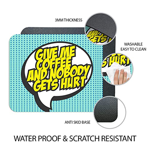 Image of PAPER PLANE DESIGN Mouse Pad Designer Anti Skid Mouse Pads for Desktop and Laptop Computers. D1248