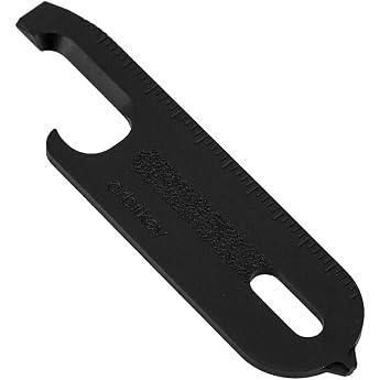Orbitkey AMTB-BLK-102 Multi-Tool v2 Key Organizer, Dedicated Accessories, Screwdriver, Can Opener, Ruler