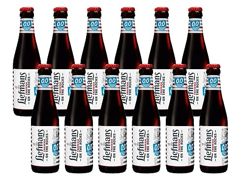 Liefmans On the Rocks Fruitesse 0,0% Alkoholfrei - 12 x 250ml - Belgisches Fruchtbier
