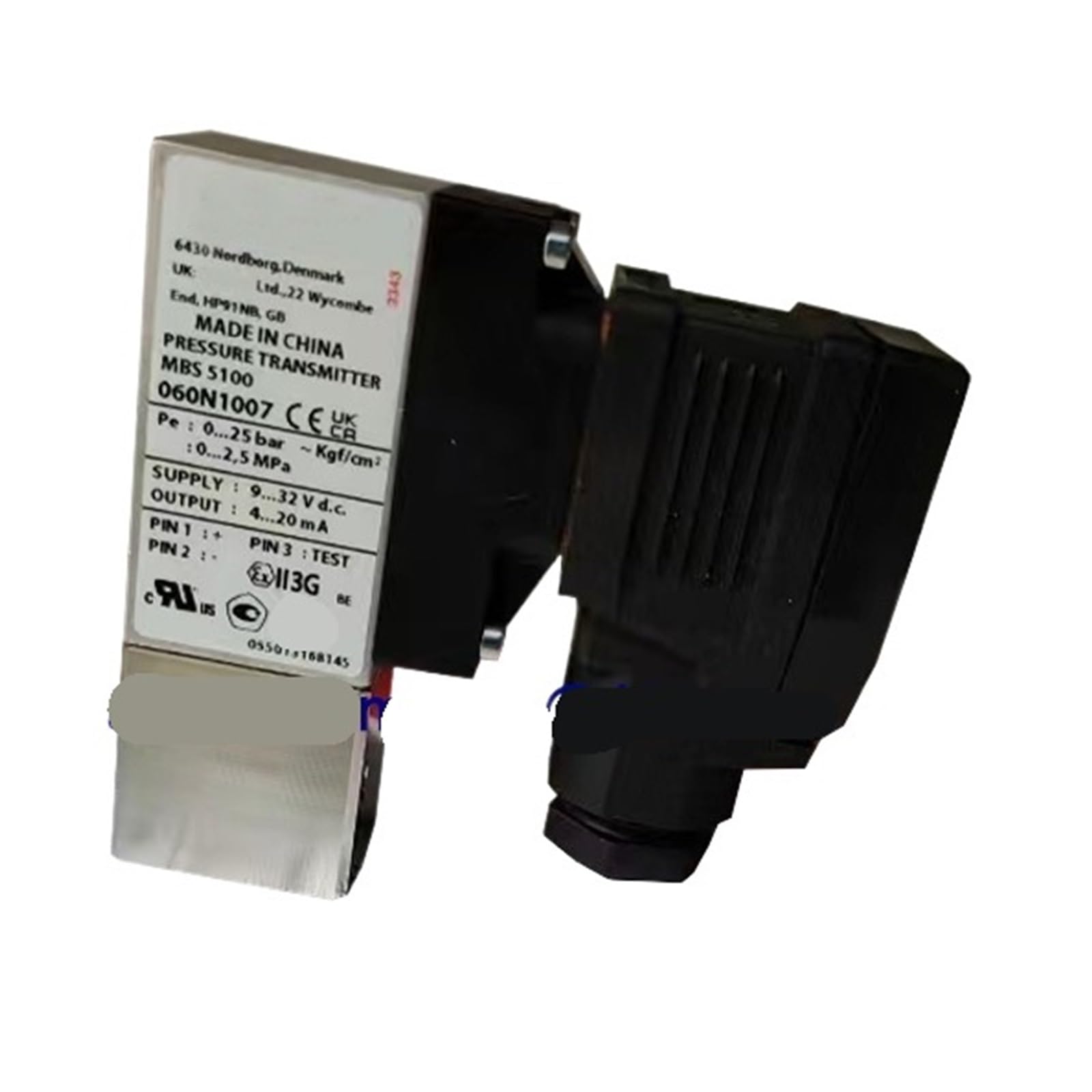 ELZNSQQK Pressure Transmitter MBS5100 060N1007