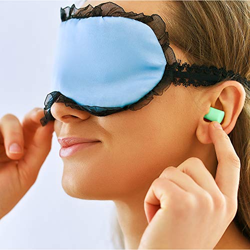 50 Pair Ear Plugs for Sleeping, Reusable Soft Foam Earplugs Noise Cancelling Sound Blocking Reduction Earplugs for Sleeping, Snoring, Concerts, Airplanes, Travel, Work, Loud Noise, 35dB Highest NRR - Thumbnail 6