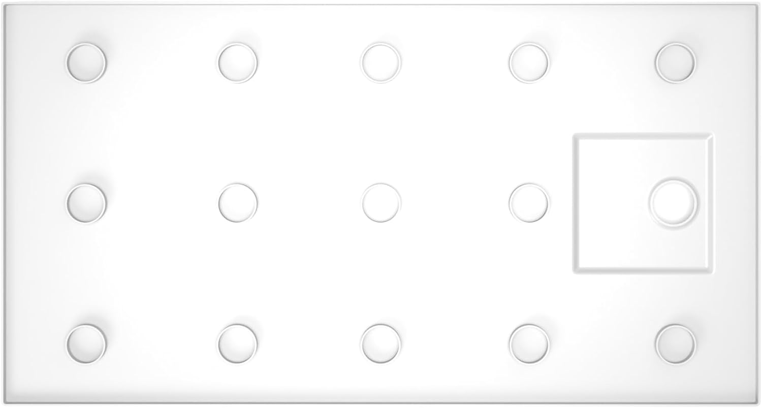 32x60 Inch Shower Base, Right Drain, Gloss White Acrylic, Single Threshold, Direct to Stud Installation