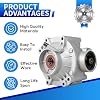 703500878 Upgraded Rear Differential Assembly Compatible with Can-Am Outlander 500/570/650/800/1000, for Defender HD5, for Renegade 800/1000 Replace 703501019 705501896
