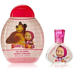 Masha and the bear Set Eau de Toilette 30 ml + douchegel 300 ml, 1 stuk