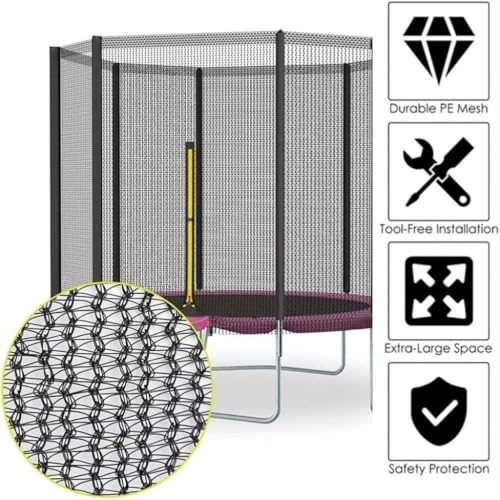 Zamiennik Premium SafNet - AdjustablStr & DoublLocking pasuje do 6-biegunowych odpornych na warunki atmosferyczne, łatwy montaż, pasuje do większości marek