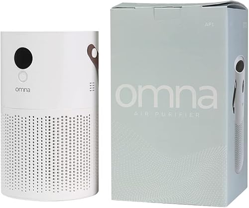 OMNA - Purificadores de aire para el hogar, para habitación grande, filtro HEPA verdadero para humo, olores, polvo, polen, caspa de mascotas,
