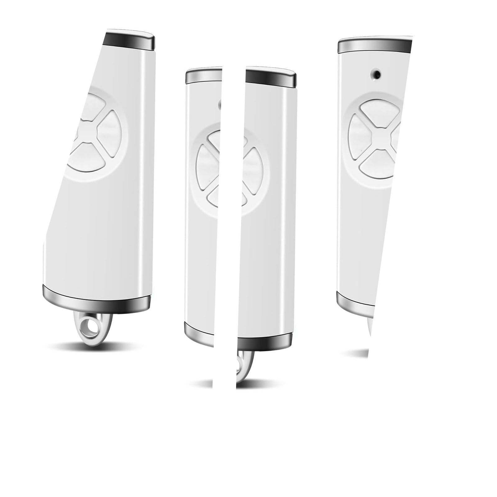 RUIZHI - 868MHz Télécommande Portail HSE4-868-BS, HSE2-868-BS, HS5-868-BS, HS4-868-BS, 4 Canaux, Rolling Code, Telecommande Tubauto avec Piles, Telecommande HS1-868-BS, HSP4-868-BS, HSD2-868-BS