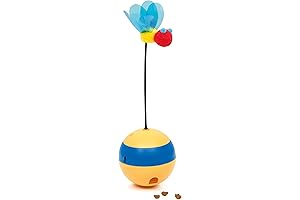 Catit Spinning Bee Interactive Cat Toy: The Ultimate Hunting Stimulation for Your Feline Friend