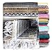 Del Mex Classic Mexican Blanket Vintage Style (Gray)