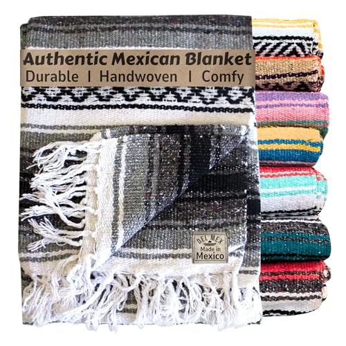 Del Mex Gray Classic Falsa Throw