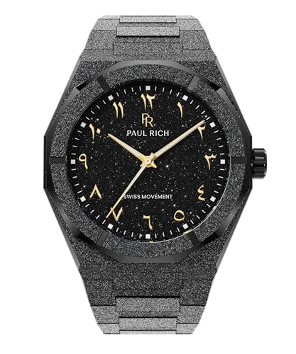 Precisione ed eleganza: gli orologi di lusso Paul Rich da uomo offrono la perfetta combinazione di precisione, comfort e raffinatezza. Alimentati da movimenti al quarzo riconosciuti a livello mondiale e dotati di resistenza all'acqua, questi orologi ti assicurano di rimanere puntuale ed elegante per ogni occasione.