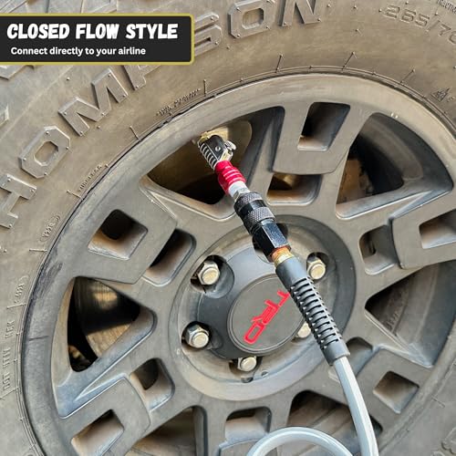 JACO Lightning S2-Series Tire Air Chuck - 1/4" F-NPT (Closed Flow)