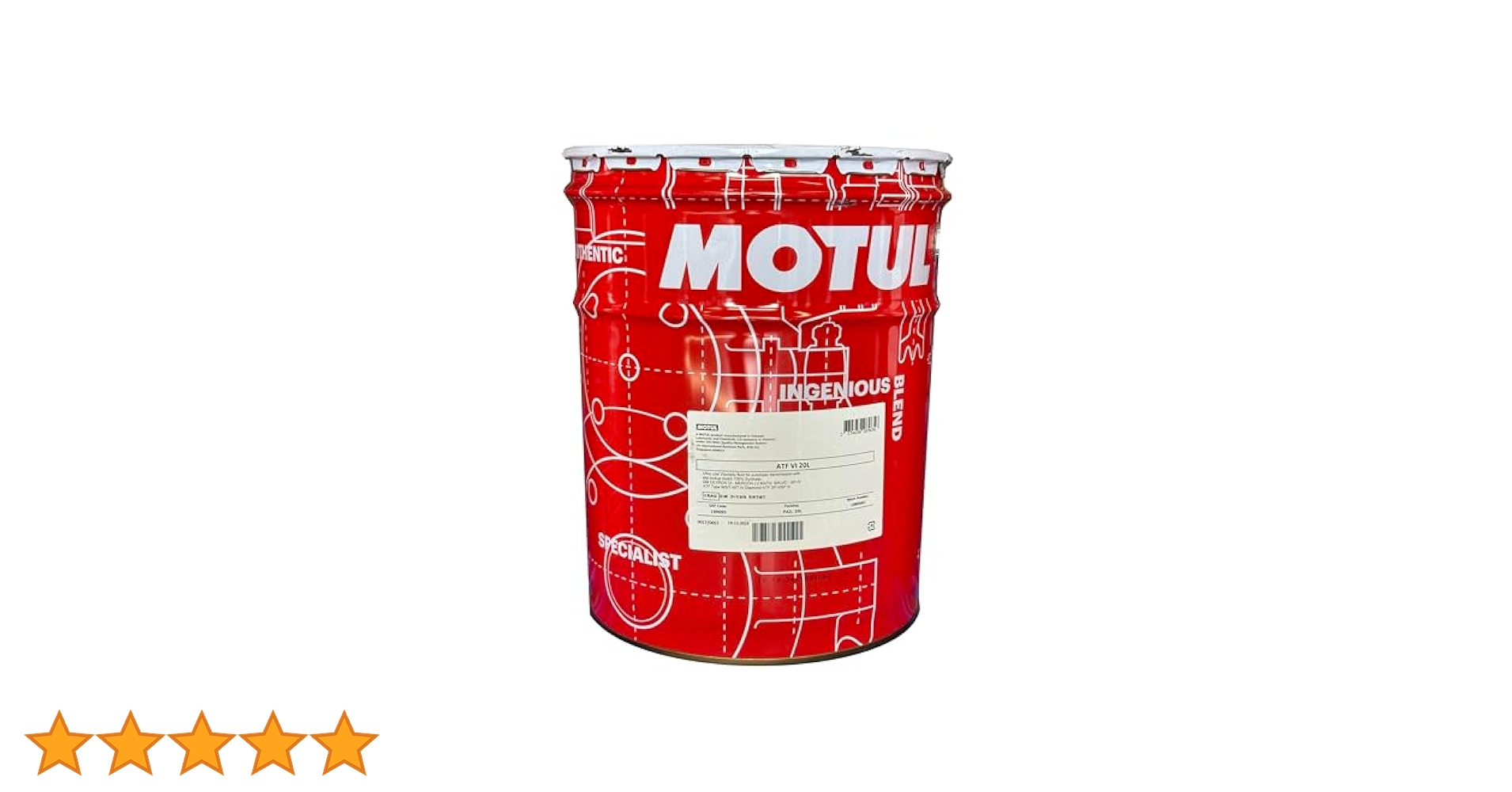 MOTUL/モチュール MULTI ATF Ⅵ 20L MOTUL ATF VI - Motul