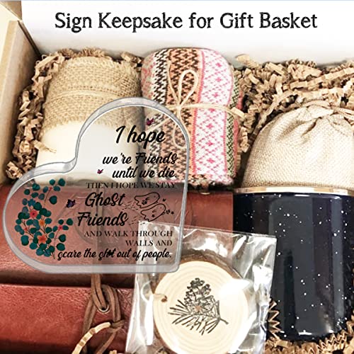 Friend Gifts For Women Men, Friendship Gifts For Best Friends Birthday Heart Sign Keepsake #TOP6
