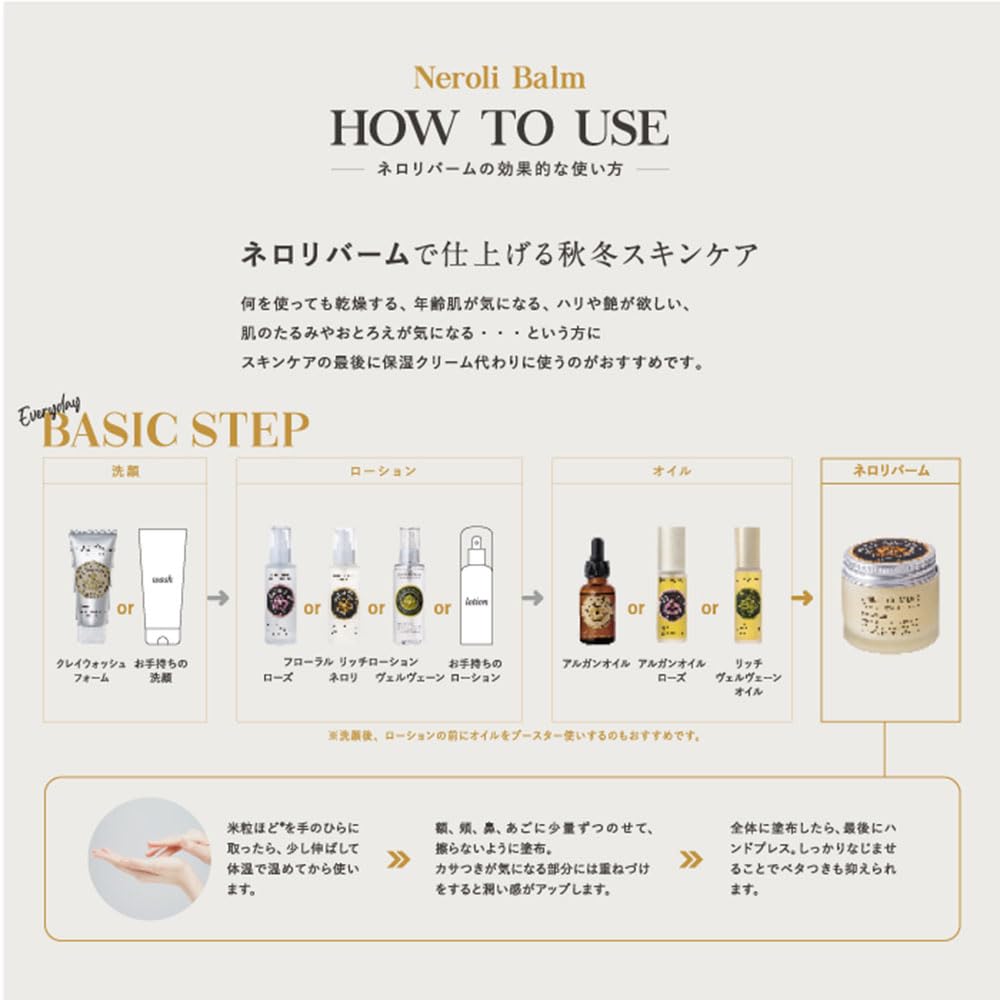 Amazon | ローズ ド マラケシュ ネロリバーム35g アルガンオイル配合